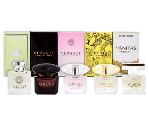 versace miniatures collection price|Versace 5 piece mini set.